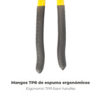 Tenazas apertura múltiple negra 250 mm mangos plastificados din 8976. Pico de loro, alicates extensibles, tenazas fontanero