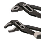 Tenazas apertura múltiple negra plus 250 mm mangos engomados din 8976. Pico de loro, alicates extensibles, tenazas fontanero