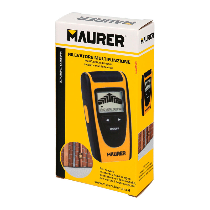 Detector de materiales en paredes. multifuncional encuentre metales, madera, cables, tuberias. pantalla LCD