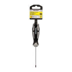 Chave de fendas torx inviolável, aço S2, cabo TPR bimaterial. Medida T09 x Ø 3,0 x 75 mm