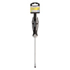 Chave de fendas de ponta ranhurada, aço S2, cabo TPR bimaterial. Medida 1,2 x Ø 6,5 x 150 mm DIN5265