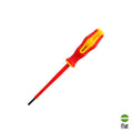 Destornillador plano aislado certificado vde 1.000 v. Medida 0,6x ø 3,0 x 100 mm destornillador seguridad electricista