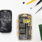 Juego destornilladores precisión con  51 piezas kit reparación herramientas para móviles electrónica