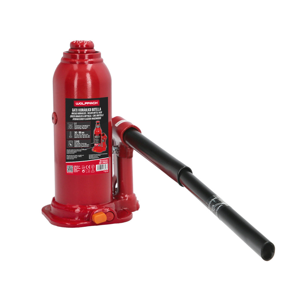 Bottle jack 3000 kg.