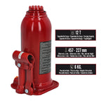 Bottle hydraulic jack 12000 kg.