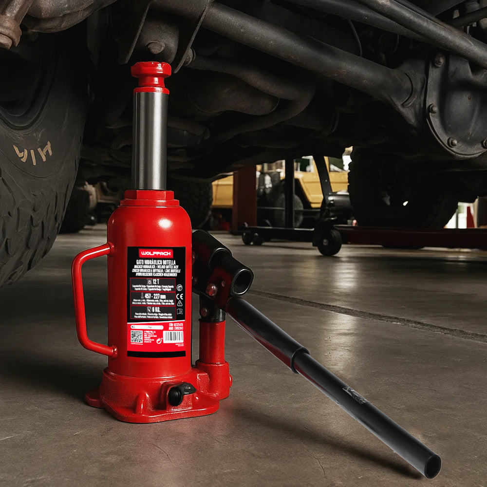 Bottle hydraulic jack 12000 kg.