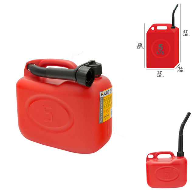 Bidon gasolina 5 litros homologado