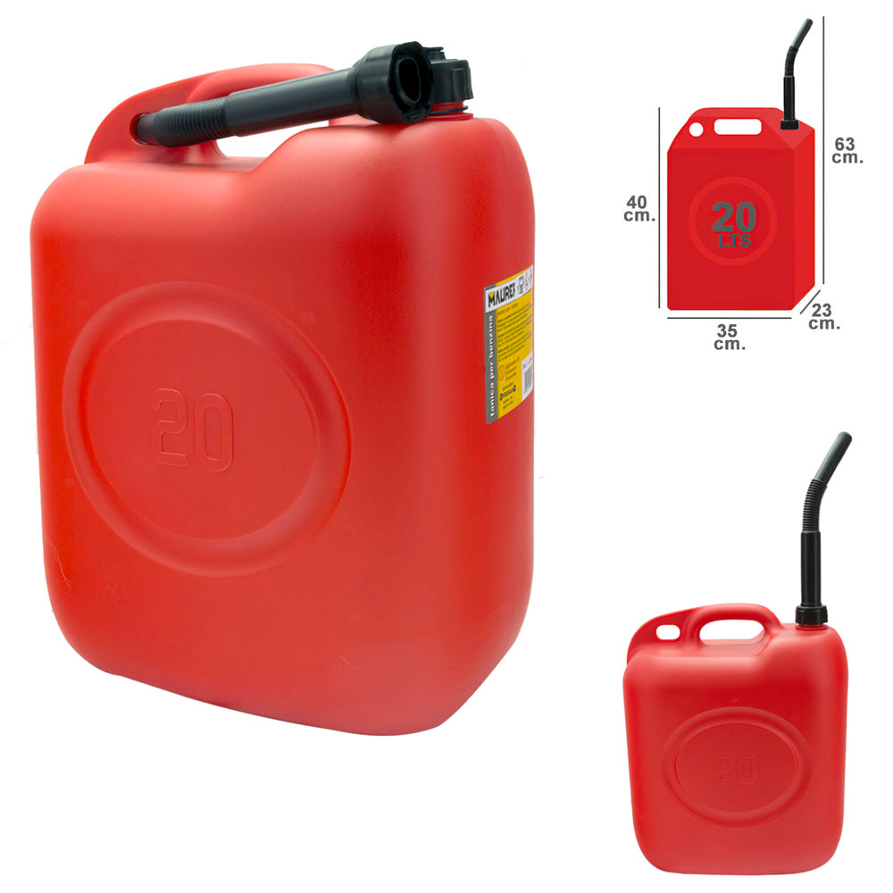 20-liter approved fuel can