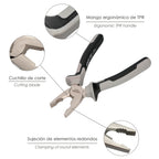 Combination Pliers 200 mm chrome vanadium steel DIN-ISO 5746