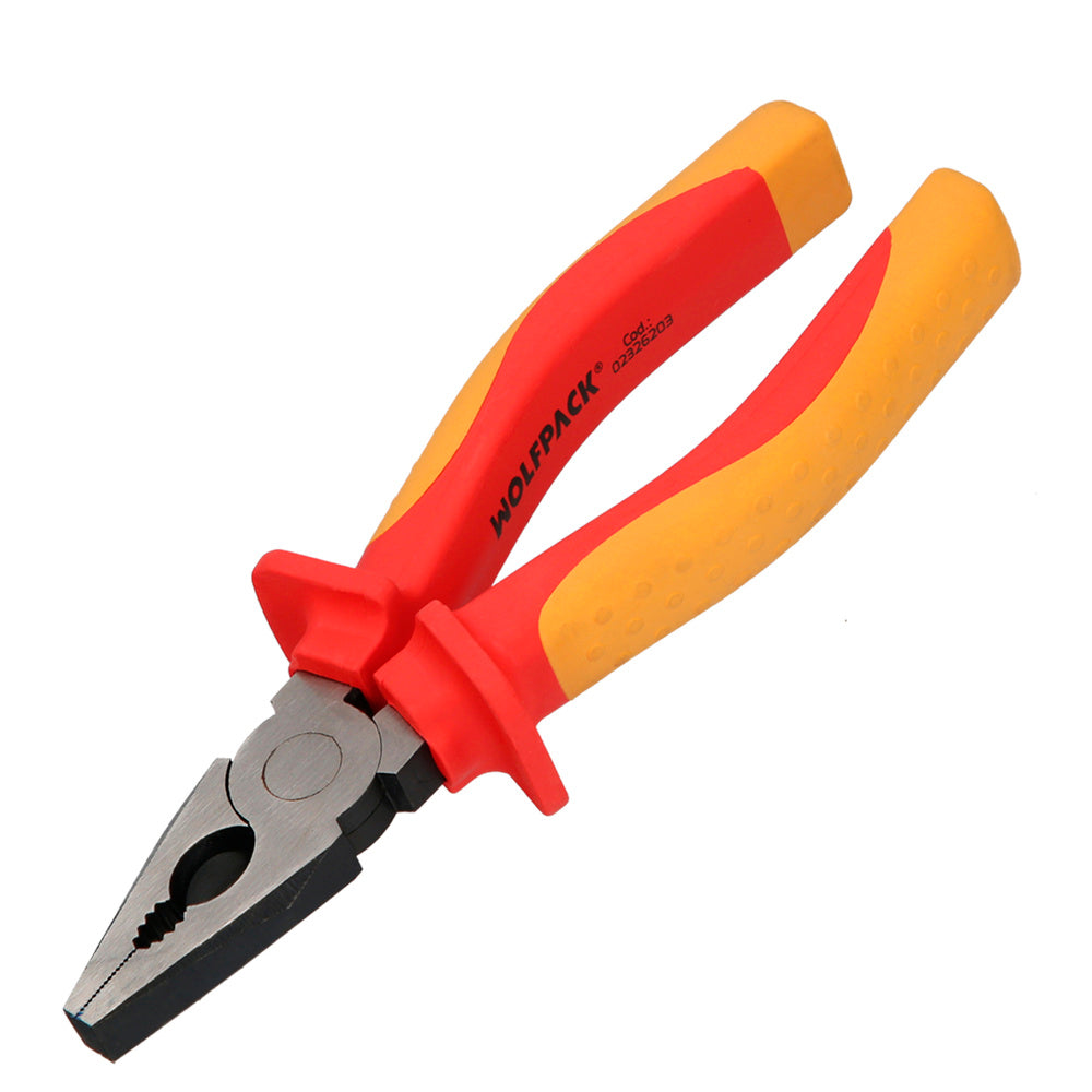 Combination Pliers 150 mm insulated handles chrome vanadium steel wire stripper, cable cutter, cable peeler
