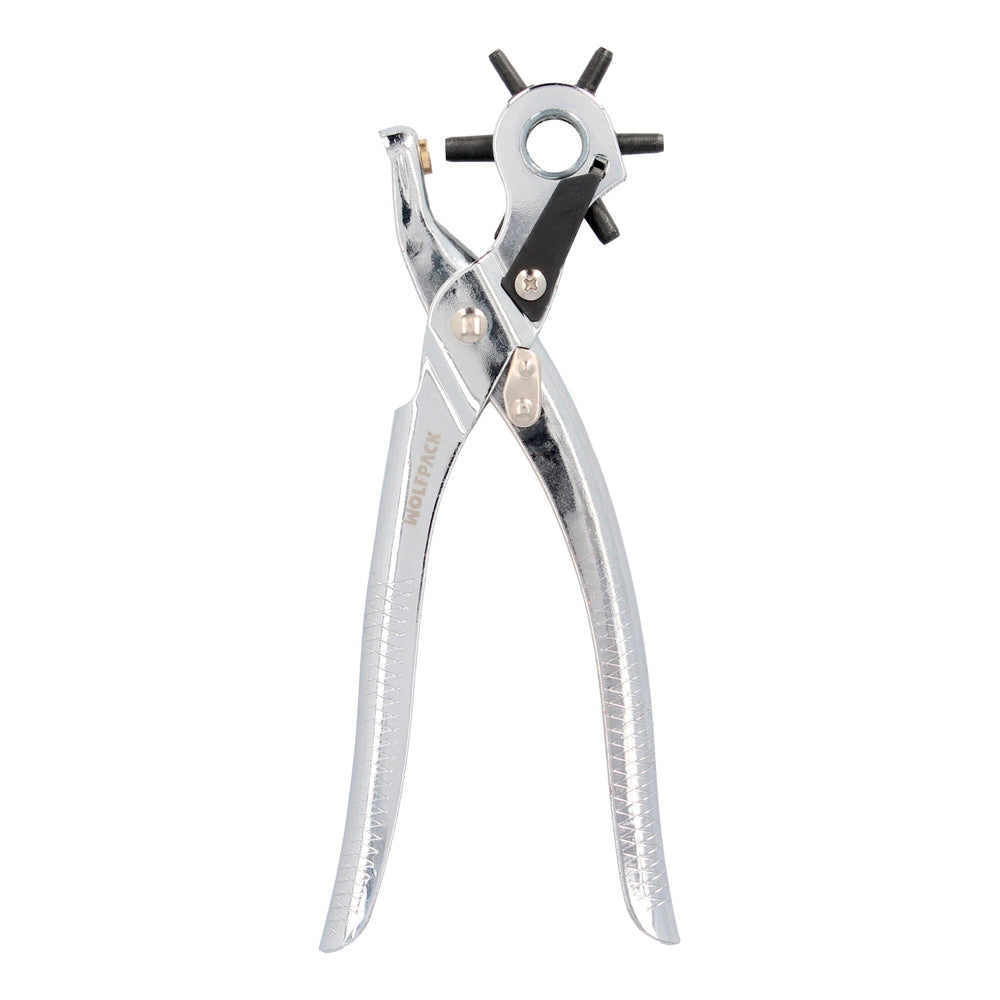 Sacabocados estrella profesional 225 mm agujeros de ø 2,5 a 5 mm alicates agujeros, perforador cuero, alicates cinturones,