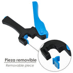 Pistola sacabocados para tubo de riego / goteros / goteos ø 3 mm punzón tubos riego