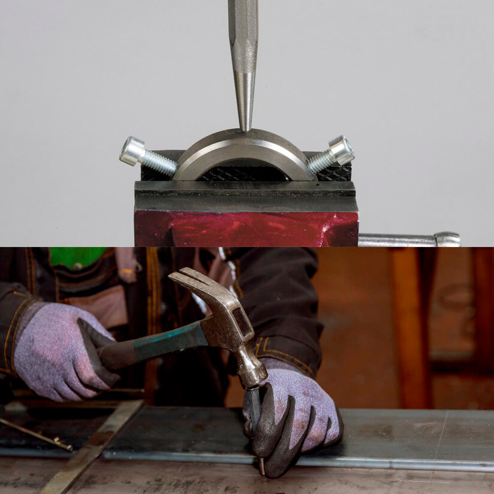 Granete wolfpack 4 x 9 x 120 mm punzón metálico, perforadores metálicos, marcadores metálicos.