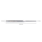 Botador wolfpack cilíndrico 2 x 8 x 150 mm escarpa
