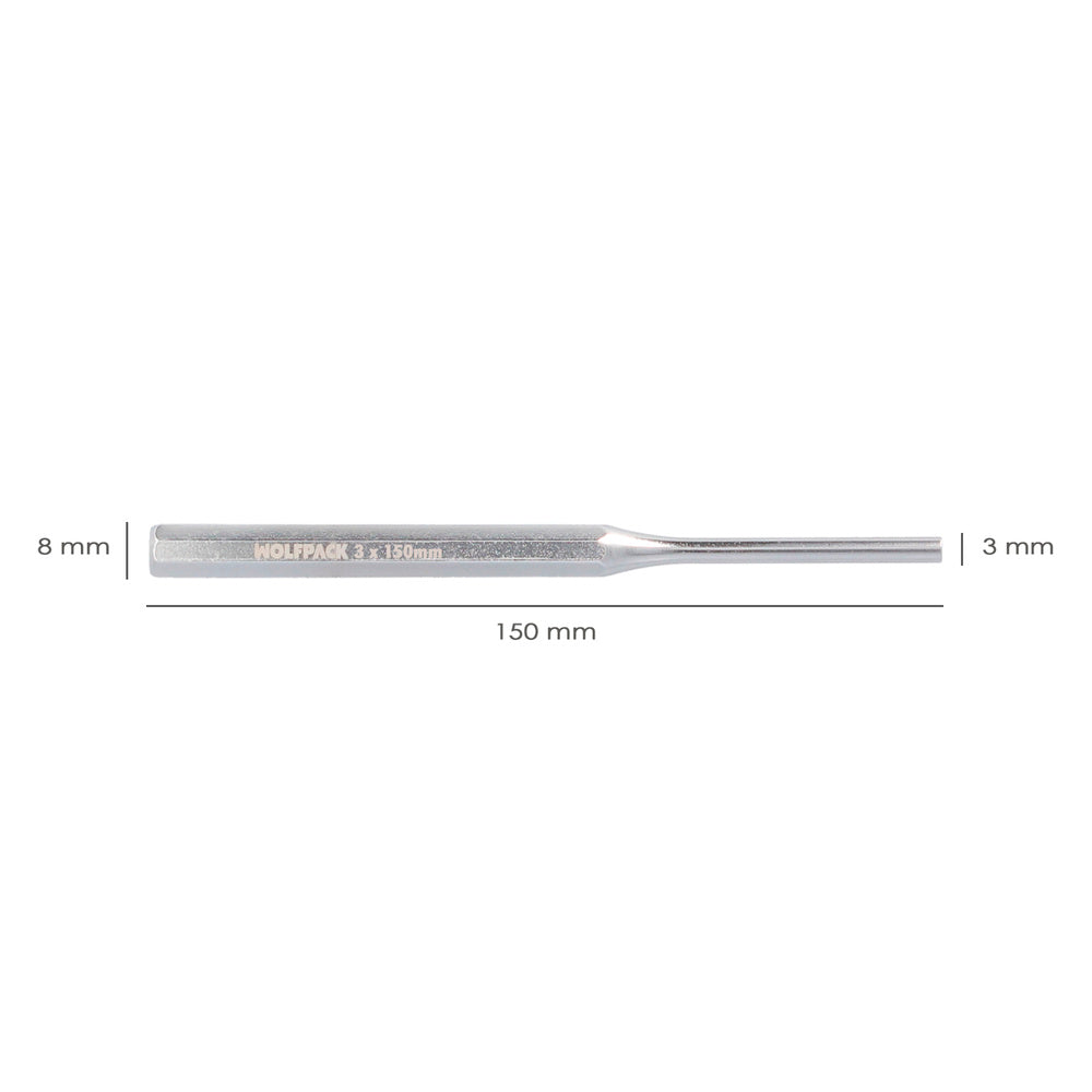 Wolfpack cylindrical punch 3 x 8 x 150 mm scarper