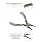 Internal circlip pliers straight 125 mm steel DIN 5256. Snap rings, retaining rings, circlips