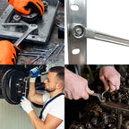 Juego llaves acodadas wolfpack 8 piezas