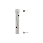 Llave tubo tubular 20x22 fabricada en acero cromo vanadio, llave grifería, llave de tubo para grifos, llaves de tubo doble