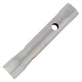 Llave tubo tubular 25x28 fabricada en acero cromo vanadio, llave grifería, llave de tubo para grifos, llaves de tubo doble
