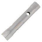 Llave tubo tubular 25x28 fabricada en acero cromo vanadio, llave grifería, llave de tubo para grifos, llaves de tubo doble