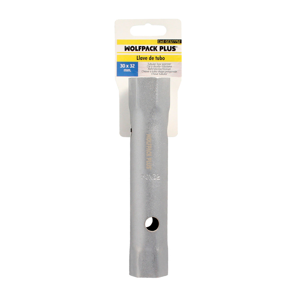 Llave tubo tubular 30x32 fabricada en acero cromo vanadio, llave grifería, llave de tubo para grifos, llaves de tubo doble