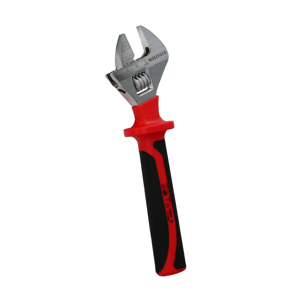 Chave ajustável isolada VDE 8". Chave ajustável isolada, chave inglesa, chave de porcas isolada,