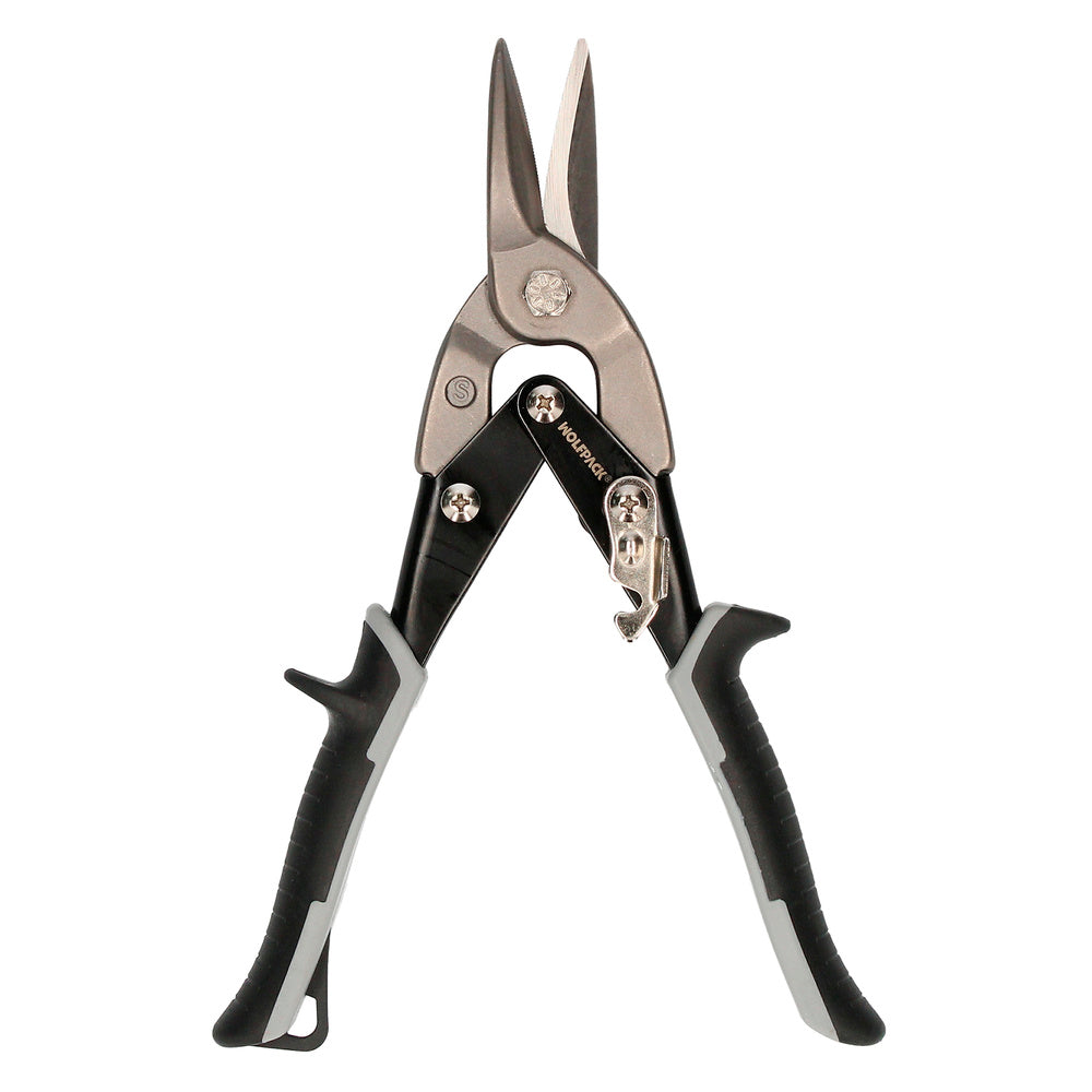 Chrome vanadium sheet metal shears (1.2 mm thickness) straight cut / center cut