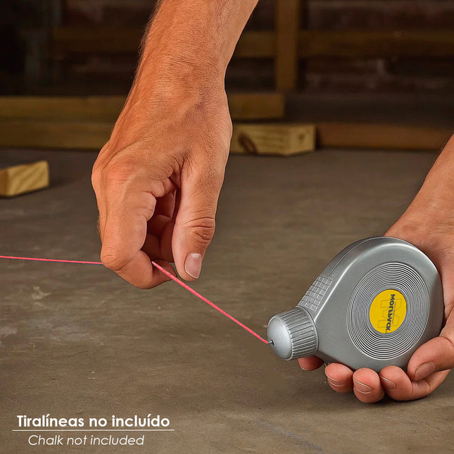 Polvo tiralineas rojo bote 500 gramos