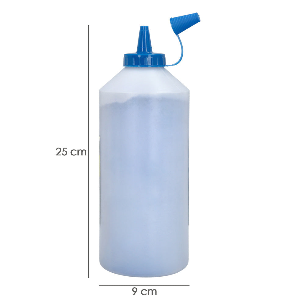 Blue chalk line powder 1,000 gram container entry
