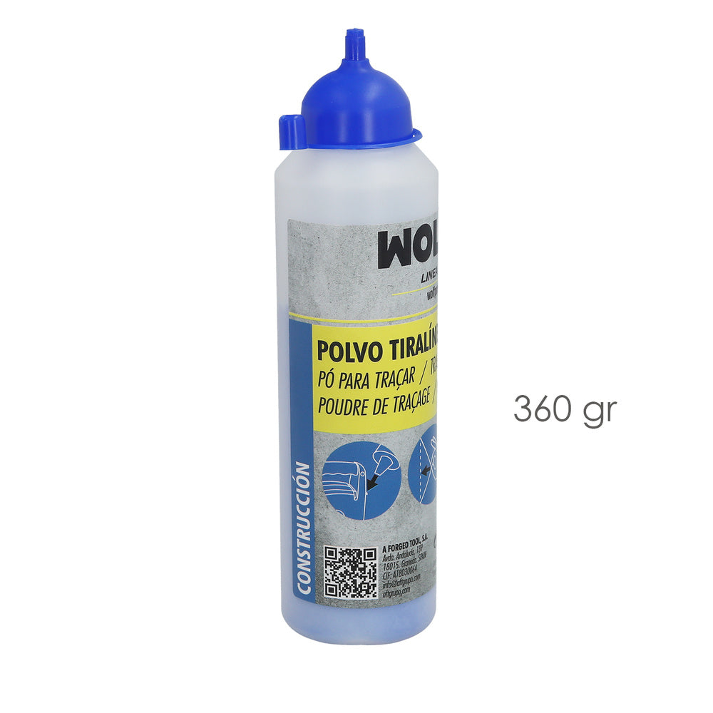 Chalk line powder bottle 360 grams