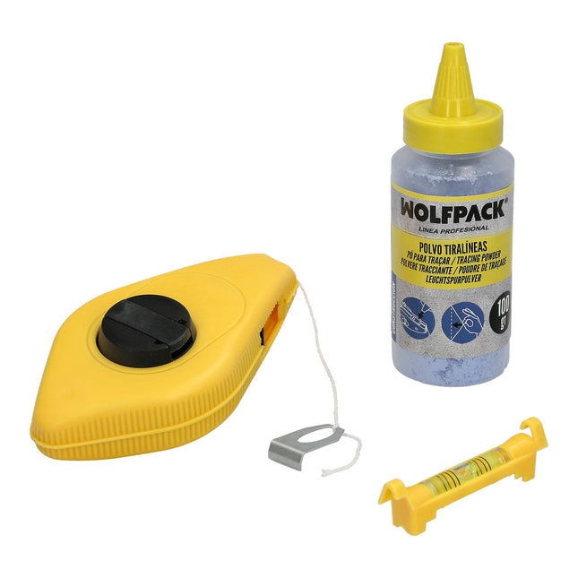 Tiralineas ABS 30 metros con polvo 100 gr