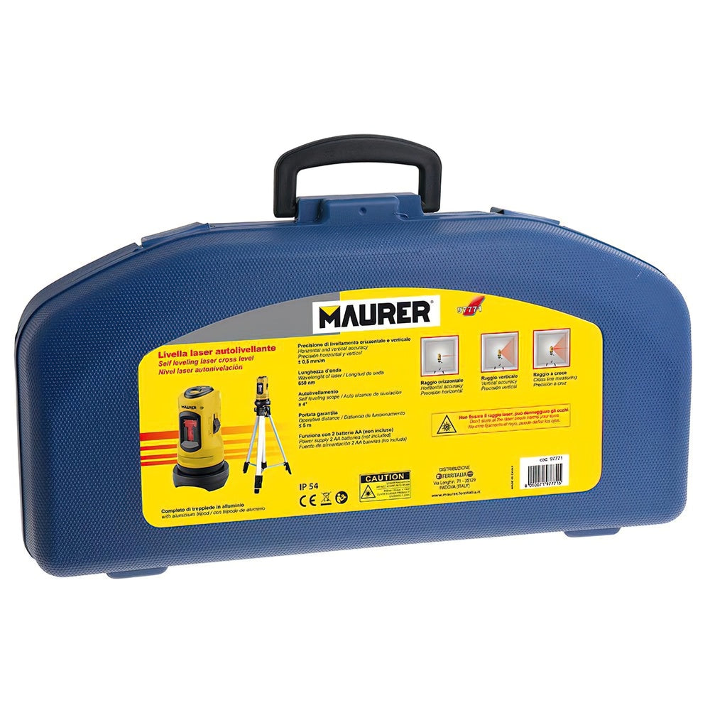 Maurer laser level with tripod