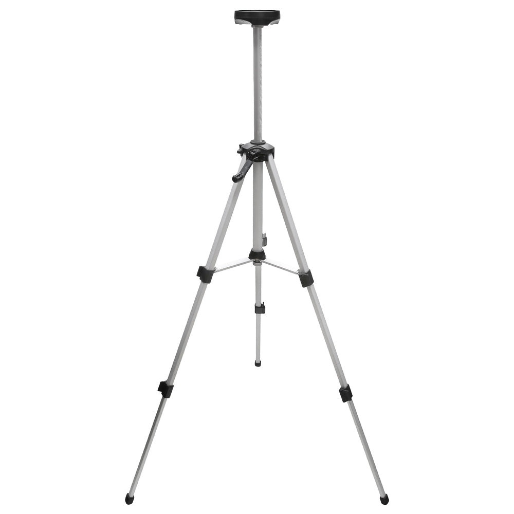 Universal telescopic tripod for laser levels
