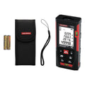 50m Laser Meter 10 functions operates with 2 AAA batteries (not included)