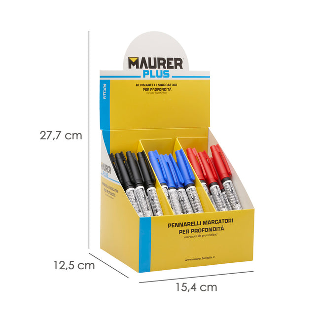 Expositor marcador punta larga 24 piezas