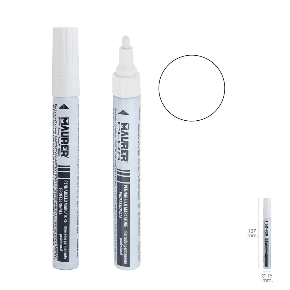 Professional marker pen permanent white paint