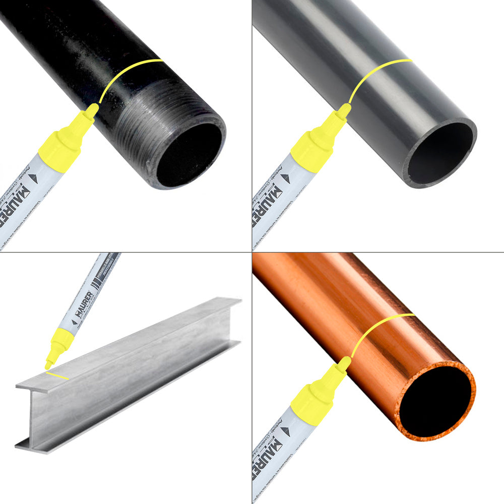 Professional marker permanent paint yellow
