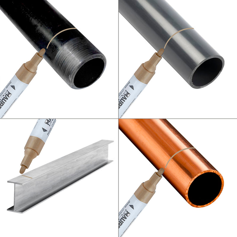 Rotulador marcador obra profesional pintura permanente oro