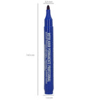 Rotulador permanente profesional azul.
