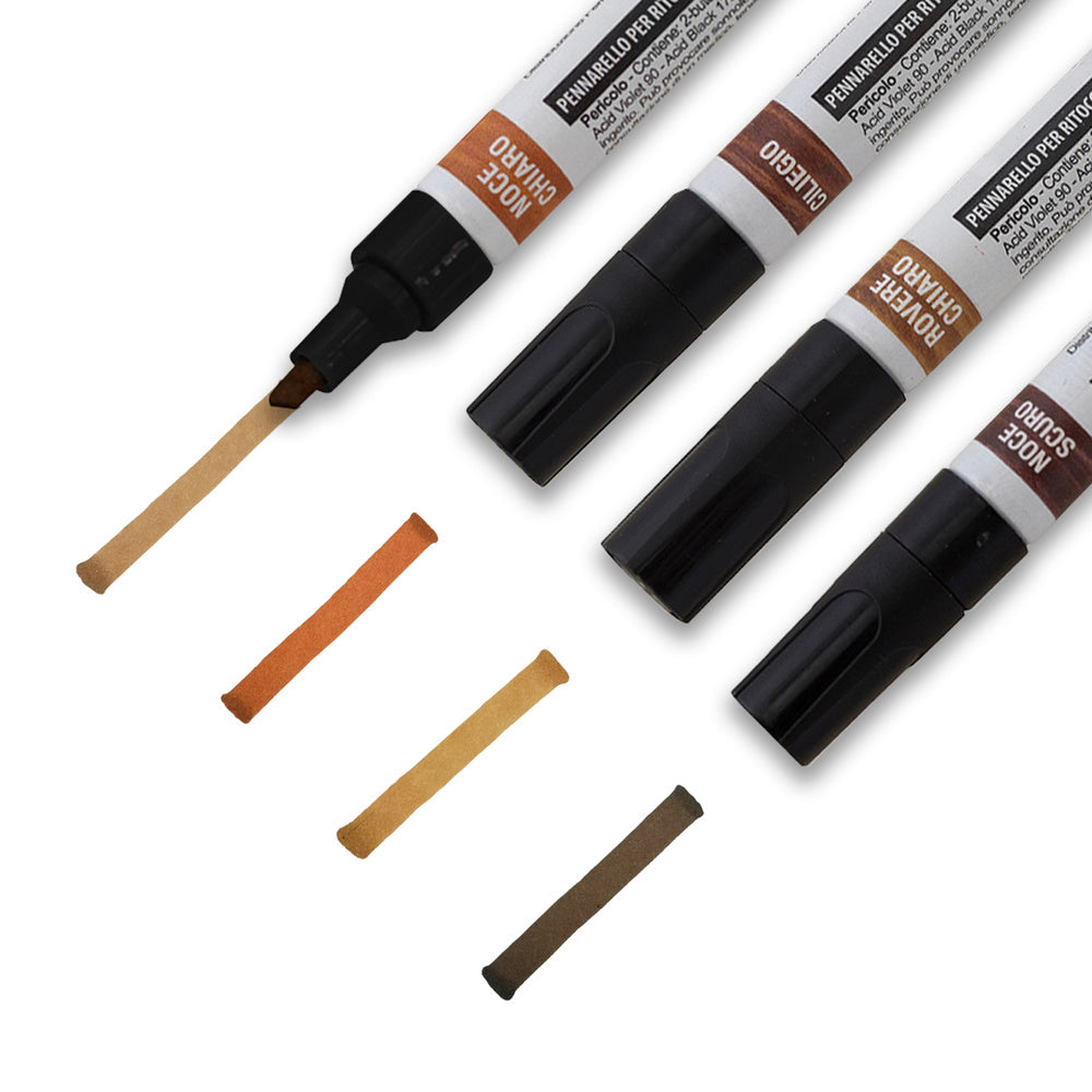 Professional wood repair marker, light walnut
