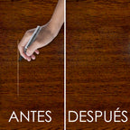Rotulador profesional retoque madera color nogal oscuro