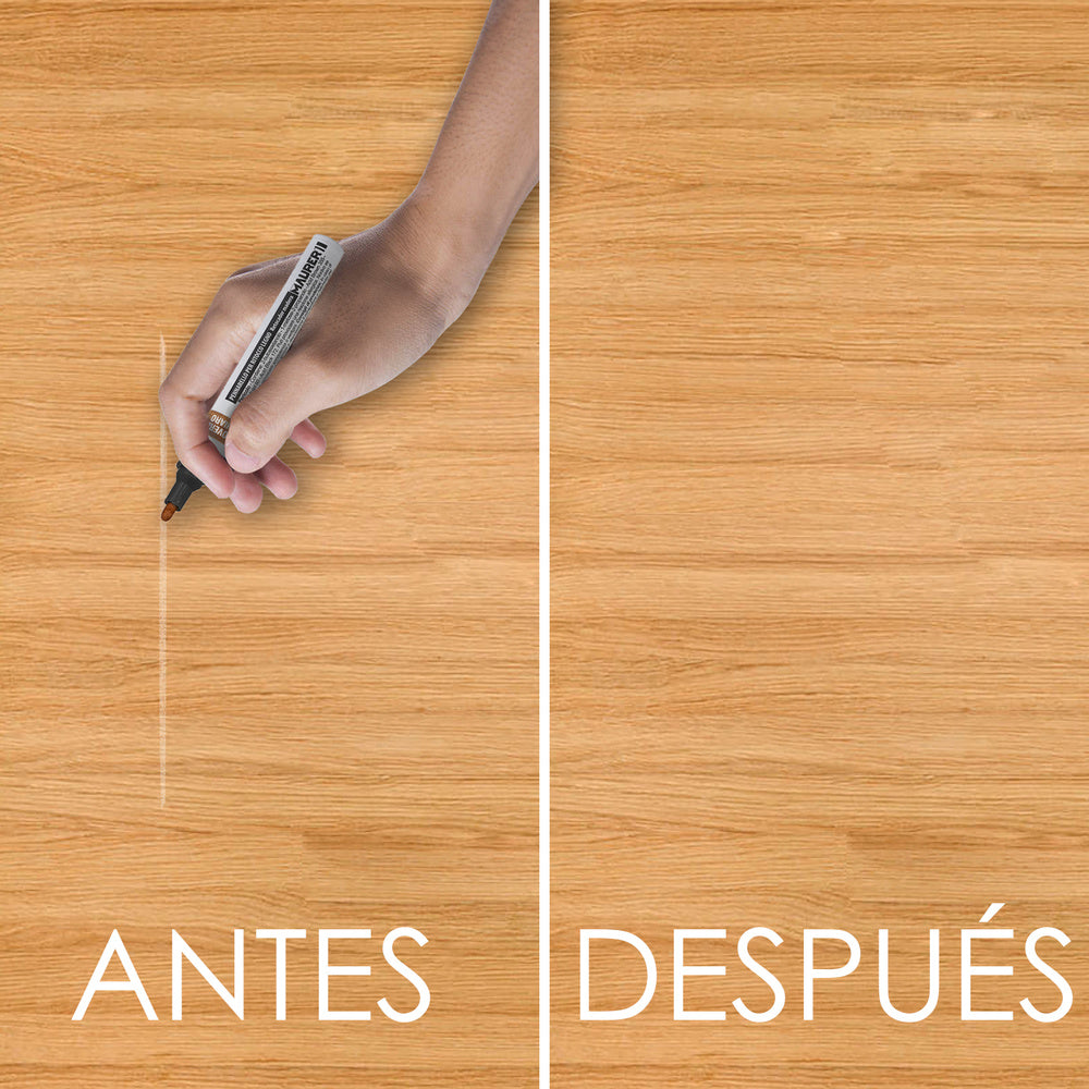 Professional wood touch-up marker oak color
