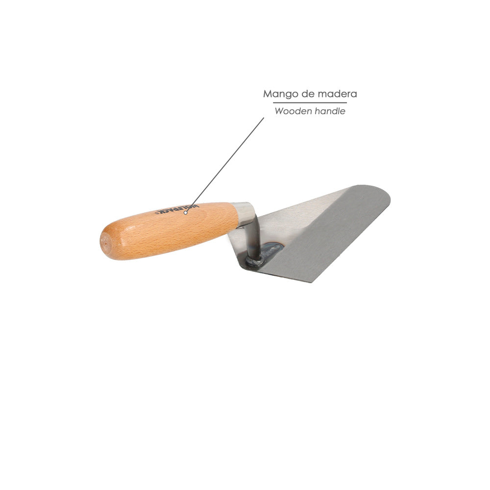 Wolfpack trowel plus wooden handle 348 180 mm