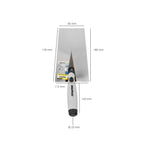 Separador Wolfpack plus com cabo de borracha 341-a/ 180 mm