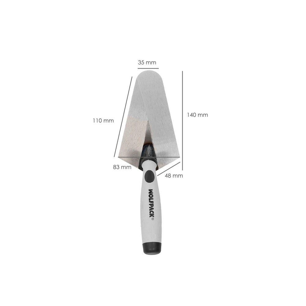Paleta wolfpack plus mango de goma 348  140 mm