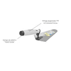 Desempenadeira Wolfpack Plus com cabo de borracha 348 x 200 mm
