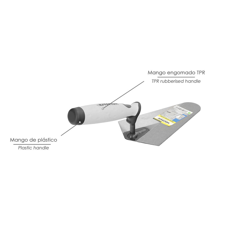 Desempenadeira Wolfpack Plus com cabo de borracha 348 x 200 mm