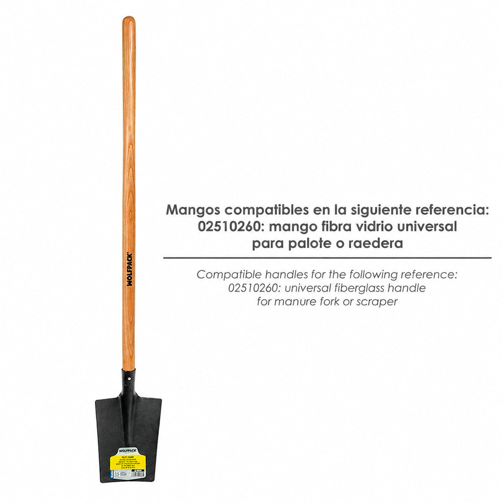 Forged spade