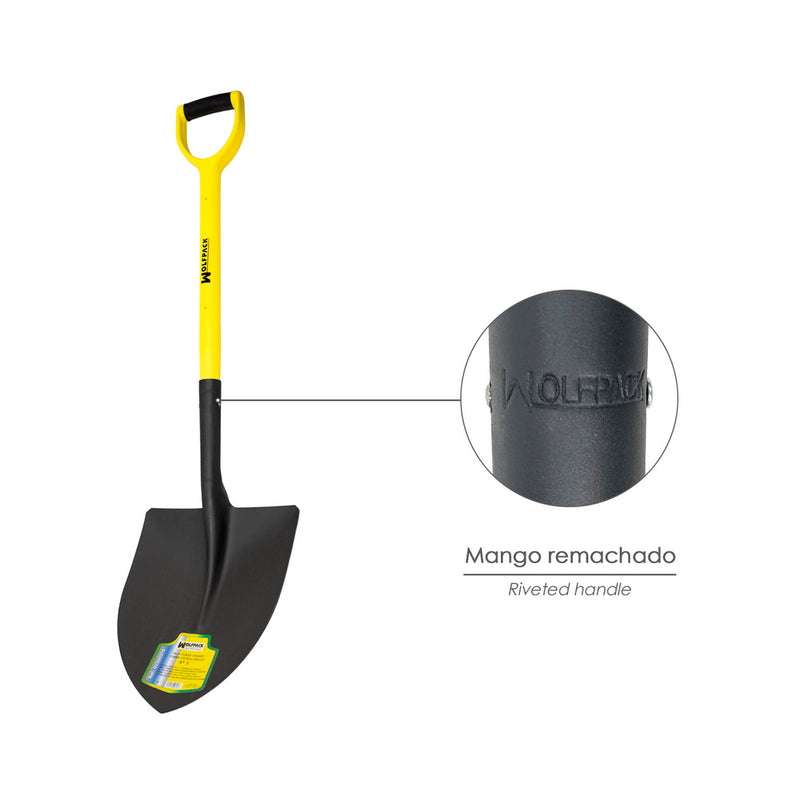 Pala mango fibra vidrio punta mango anilla nº 3