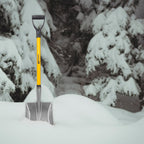 Pala nieve  aluminio mango fibra de vidrio con anilla